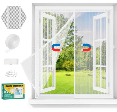 Image de Solidchoice - Moustiquaire magnétique universelle pour fenêtres