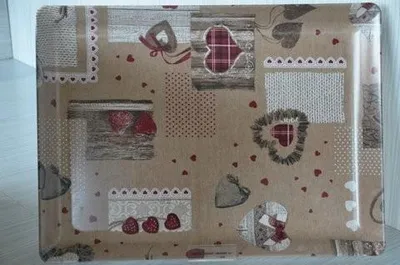 Produktbild von Vivenzi Rechteckige Schale Shabby 50 x 37 cm