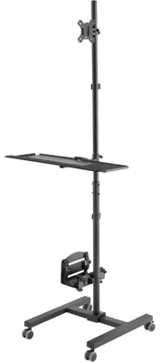 Obrázok produktu pre Digitus DA-90374, Čierna, 81,3 cm (32"), 8 kg, Podlaha, 43,2 cm (17"), 75 x 75,100 x 100 mm