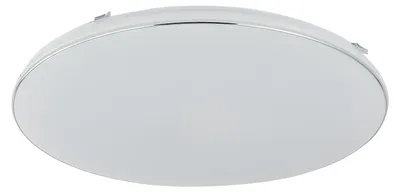 Zdjęcie produktu dla Plafon LED okrągły OMAR biały chromowany 48W Neutralna biel 3500lm metal wym:5,4x53x53cm IP20 Zuma Line