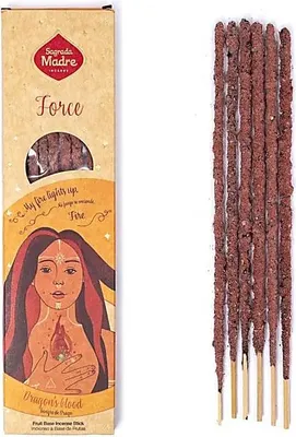 Imagen del producto de Sagrada Madre, incienso de 5 elementos, aroma a fuego. Se puede comprar online, peso aproximado: ±20g