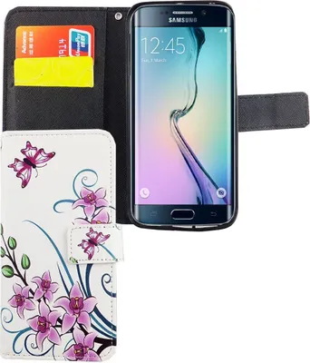 Zdjęcie produktu dla Etui na telefon komórkowy Samsung Galaxy S6 Edge Lotus flower
