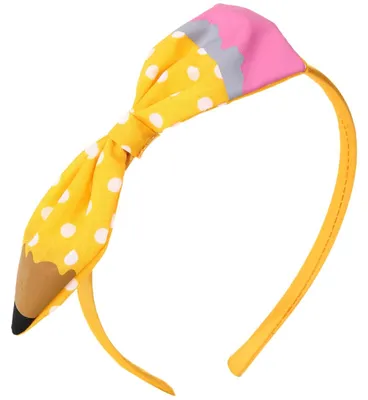 Produktbild von Haarband mit Gummiband und dekorativer Schleife für Mädchen