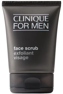 Imagen del producto de Clinique For Men, Exfoliante facial para hombres, universal, suavizante, 1 unidad, tubo. Ingredientes: Agua, Estearato de glicerilo, Sílice, Glicol de hexileno, Cocoamfodiacetato disódico, etc.