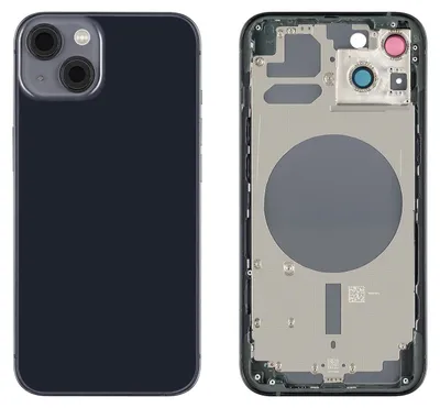 Produktbild von iPhone 13 Gehäuse mit Backcover Schwarz