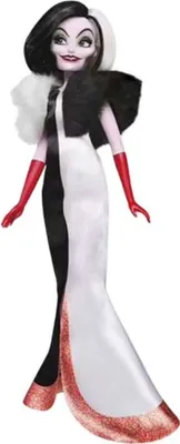 Produktbild von Hasbro Cruella De Vil Disney-schurken 101 Dalmatiner Puppe Rosa  Rosa One Size