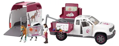 Produktbild von Schleich schleich® HORSE CLUB 42704 Mobile Tierärztin mit Anhänger