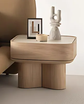 Produktbild von Schlafzimmer Set (Bett + 2x Nachttisch) Für ein modernes stilvolles Schlafzimmer