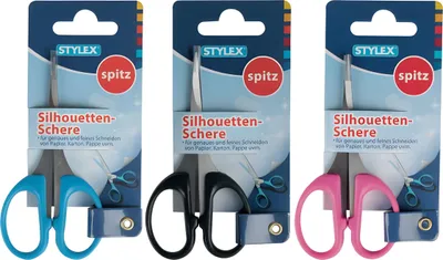 Produktbild von STY Silhouettenschere spitz 10 cm ohne cm-Skala