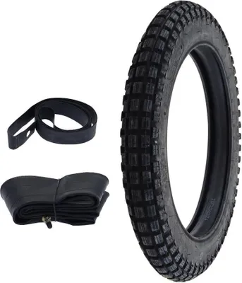 Zdjęcie produktu dla Opony Kenda K262 Enduro/Motocross + dętka + taśma do felg 3.00-16 (3 x 16) 43P TT - profil Trail