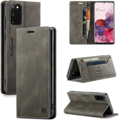 Collage of images showing a phone case from different angles and in use.