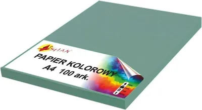Obrázek produktu pro Barevný papír A4 120g tyrkysový pastel 100 listů