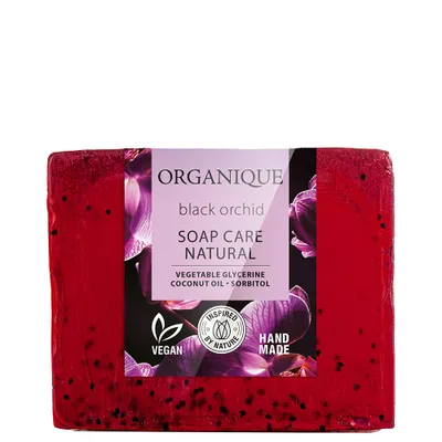 Produktbild von ORGANIQUE Natürlich pflegende Seife Schwarze Orchidee 100 g