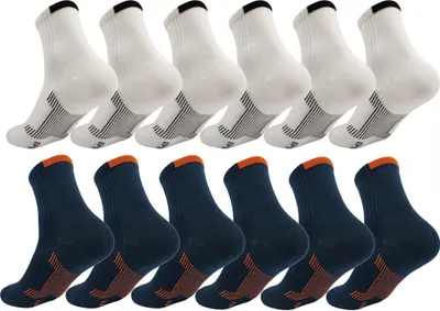 Obrázek produktu pro 12 párů pánských sportovních ponožek čtvrt ponožky krátké ponožky poloviční ponožky mix3/43-46