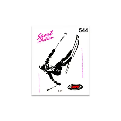 Image de Autocollant de ski 10 x 12 cm