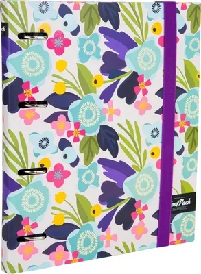 Image de Classeur à anneaux Coolpack A4 « Flower Me »