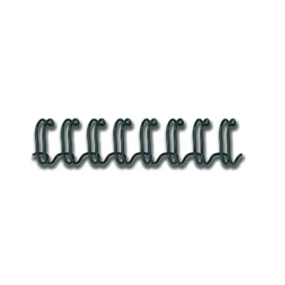 Produktbild von Fellowes 53218, Schwarz, 35 Blätter, Metall, A4, 6 mm, 6 mm
