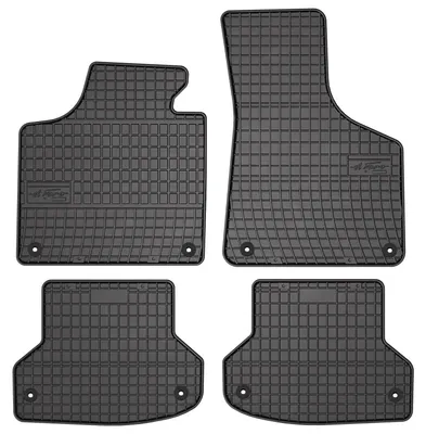 Zdjęcie produktu dla Dywaniki gumowe do Audi A3 8P 2003-2011 (hatchback/cabrio) – 4 szt., czarne, dopasowane – Wielganizator SolidPRO