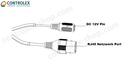 Produktbild von Dahua IPC-HFW3449EP-S-IL-0280B IP Bullet Überwachungskamera 4MP PoE IR bis 50 m IP67 Mikrofon