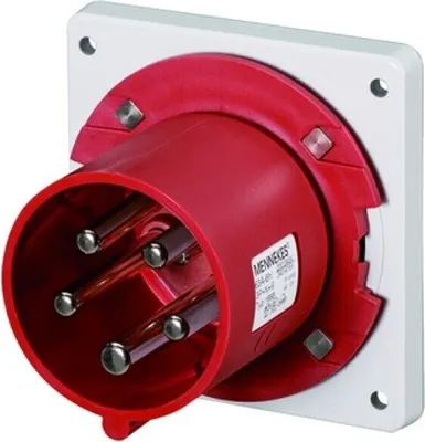 Produktbild von MENNEKES Anbaustecker TA 63A 5p 6h 400V IP44 1688