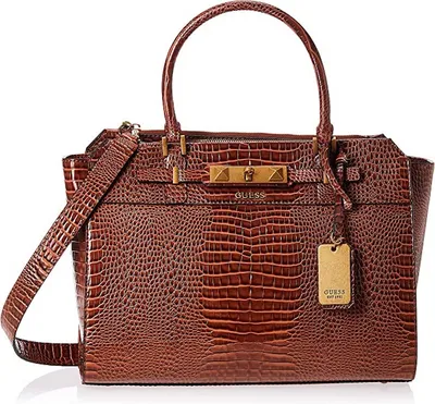 Image de Sac à main GUESS RAFFIE CARRYALL, couleur marron : Non applicable