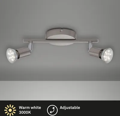 Produktbild von Strahler Briloner Simple LED Spot Deckenleuchte Nickelmatt