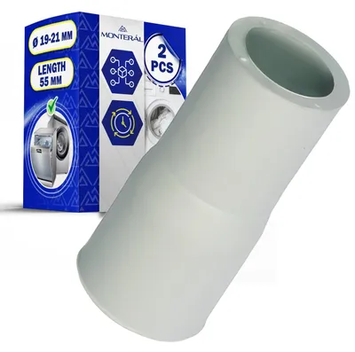 Ablaufadapter für Waschmaschine Ø 19–21 mm, 2 Stück