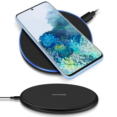 Produktbild von QI Wireless Schnell Ladegerät Samsung Galaxy S20 Ultra Kabellos Induktives Laden