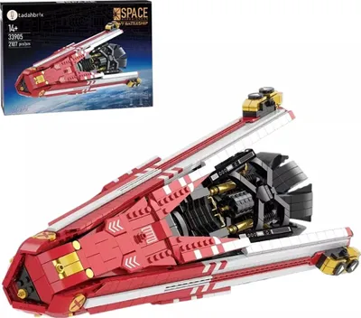 Produktbild von BAKA 33905 Raumfahrzeug Moc Klemmbausteine 2107 Teile Konstruktionsspielsteine