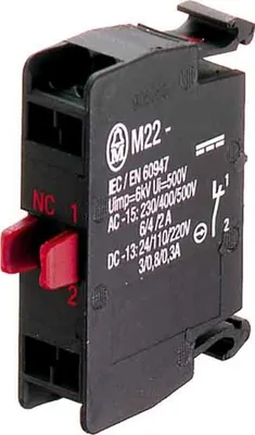 Produktbild von Eaton M22-CK01, Schwarz, Rot