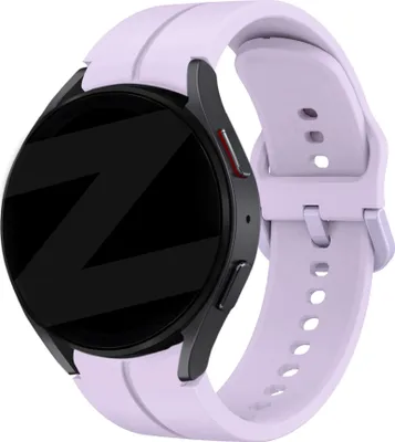 Produktbild von Bandz Silikonarmband „Extreme“ Samsung Galaxy Watch 7 (40 & 44 mm) / Galaxy Watch 6 (Classic) / 5 40 mm & 44 mm / 5 Pro / Watch 4 (Classic) / Watch FE – Armband mit Schnallenverschluss – Hellviolett