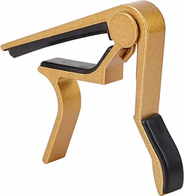 Zdjęcie produktu dla Jumadas Capo – zacisk do gitary – struny – akustyczna – elektryczna – gitara – narzędzia – akcesoria – z uchwytem – metalowy – złoty