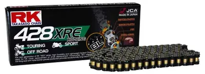 Immagine prodotto di Catena Rk 428 xre 130 n nera aperta