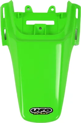 Obrázok produktu pre Kryt blatníka UFO PLAST – zadný kryt blatníka pre Honda CRF F 50 cm³, rok výroby 2004 – 2025, farba: zelená OEM