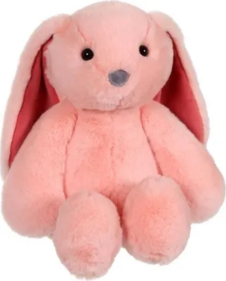 Obrázek produktu pro Plyšový zajíček Trendy Bunny, pudrově růžový, 28 cm, měkká plyšová hračka, mazlíček, dárek pro děti