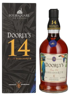 Produktbild von Foursquare Doorly's 14 Years Old Fine Old Barbados Rum 48% Vol. 0,7l in Geschenkbox