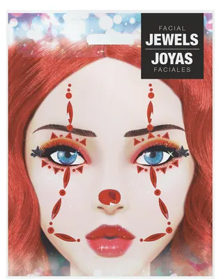 Produktbild von Guirca Clown-gesichtsjuwelen Zum Aufkleben One Size