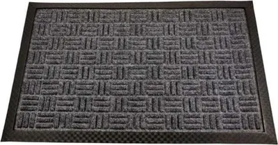 Image de Home Elements Paillasson Gris 40 x 60 cm