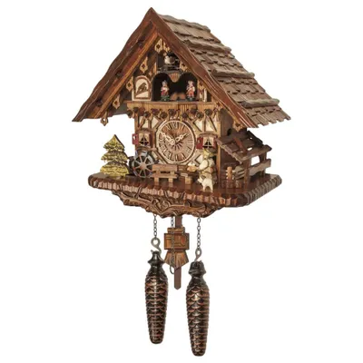 Produktbild von Engstler - 4692 QMT - Kuckucksuhr - Quarz - Nussbaum