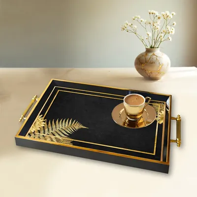 Produktbild von Evila Originals, TPA9773, Tablett, Mehrfarbig, 100 % GLAS, 50 x 29 x 3,5 cm
