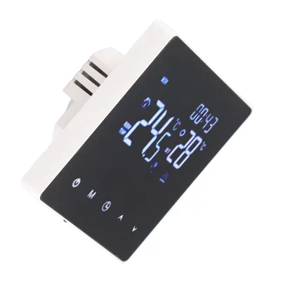Image de Thermostat intelligent,Régulateur de température,Thermostat à écran tactile,Régulateur à température constante,Thermostat à affichage numérique,Régulateur de chauffage au sol