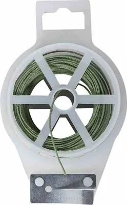 Produktbild von Blumenkletterdraht 50 m Karte mit Abschneider