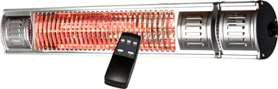 Produktbild von infralogic HeizMeister RC 1 x 2000W 3016 regelbar 50-75-100% Alu poliert IP 65 FB