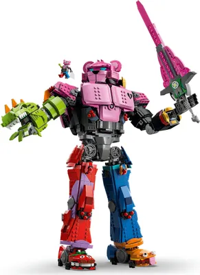 Produktbild von LEGO Fortnite Mecha-Anführer – Spielset mit Schwert und Mech Minifigur – Kreatives Spielzeug zum Bauen - Gaming-Deko und Geschenk für erwachsene Videospielfans und Fortnite Fans – 77078