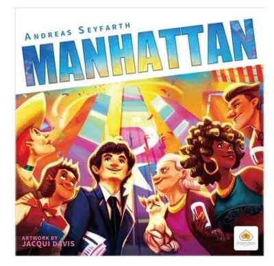 Imagen del producto de Manhattan – Juego de mesa – FoxMind – 2-4 jugadores – 10+
