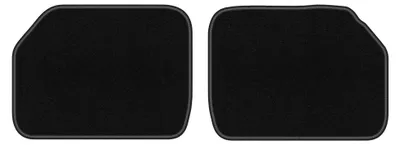 Immagine prodotto di Tappetini posteriori in moquette per Saab 900 I 1978-1993 – 2 pezzi, neri, su misura – Wielganizator LUX