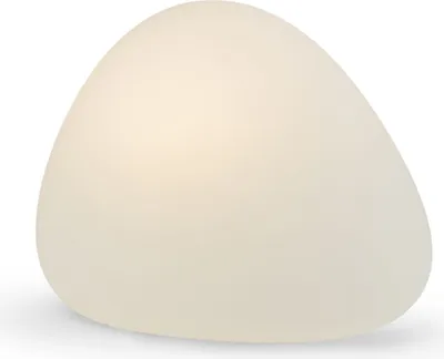 Obrázek produktu pro Světlo na cestu E27 IP44 30 cm vysoké Bílá moderní venkovní lampa