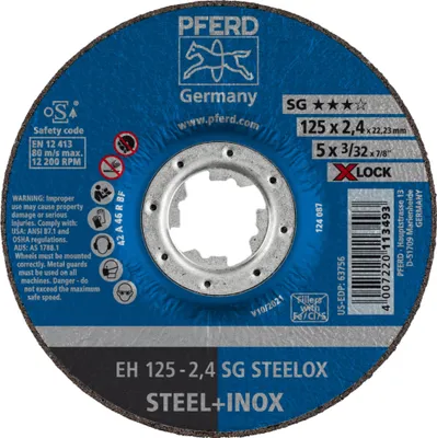 Obrázok produktu pre PFERD 61340125, 12,5 cm, 12200 ot/min, 25 kusov