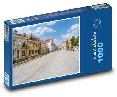Obrázok produktu pre Puzzle 1000 Historické centrum Sandomierza - martinpuzzle