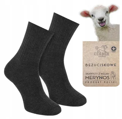 Produktbild von CERBER Herren Merinowollsocken Ganzjahres Komfort Größe 45/47